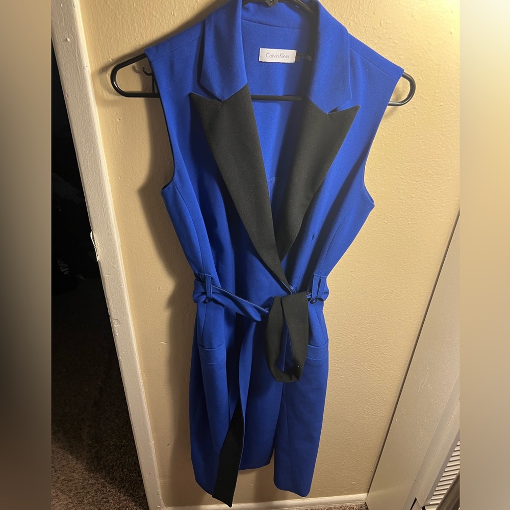 Calvin Klein Belted Wrap Elegant dress